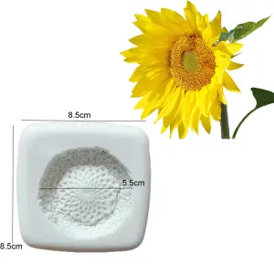 sunflower disk sunflower center silicone mould