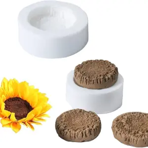 sunflower disk sunflower center silicone mould style 2