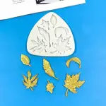 Autumn leaf silicone mould