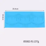 boarder floral Lace Silicone Cake Fondant Border Mould