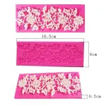 grape wine Lace Silicone Cake Fondant Border Mould
