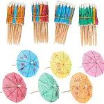 Mini paper umbrellas cocktail umbrella ( set of 10 pcs )