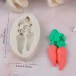 Carrot silicone mould style 5