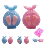 baby shower baby feet theme silicone mould