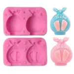 baby shower baby feet theme silicone mould