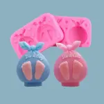 baby shower baby feet theme silicone mould