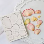 ruffled mushroom silicone mould