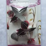 3 Pcs FUCHSIA Petals Steel Cutter