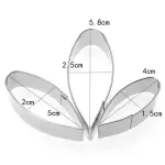 3 pcs Sunflower petal Flower cutter set