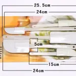 5 Pcs Rubber & Mixing Spatula Set