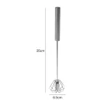 Extra Large Stainless Steel Hand Push Whisk
