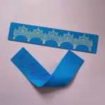 Curved Lace border Silicone Cake Fondant Border Mould