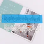Curved Lace border Silicone Cake Fondant Border Mould