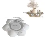 Mandala Floral candle holder silicone mould