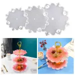 3 tier cupcake fruit plate stand silicone mould set of 3 pcs