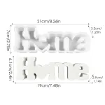 Home theme silicone mould
