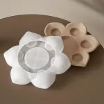 Mandala Floral candle holder silicone mould