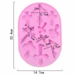 Religious Christian Cross silicone mould