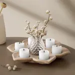 Mandala Floral candle holder silicone mould
