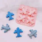 4 Cavity airplane silicone mould
