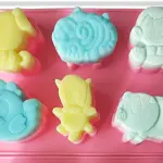 6 CAVITY MOUSE CATTLE RABBIT SHAPE CARTON SILICONE CAKE Mould