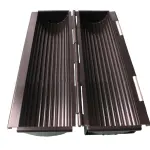 High Quality Cylinder rippled shape fresh bread cake non stick baking pan