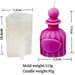 3D Perfume Bottle silicone mould
