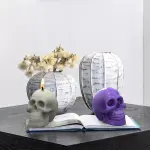 3D Skull Silicone mould (large)