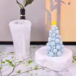 3D Christmas Tree with star silicone mould (large )