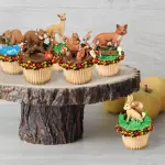 Woodland animal silicone mould