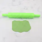 Flower and leaf texture rolling pin