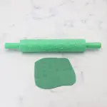Floral texture rolling pin