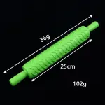Embossed texture rolling pin