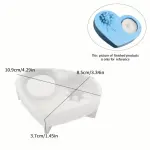 heart shape candle holder silicone mould