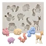 Animal Owl squirrel deer bird animal theme jungle mould
