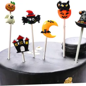 6 pcs cupcale/ cake Halloween Topper cake decoration