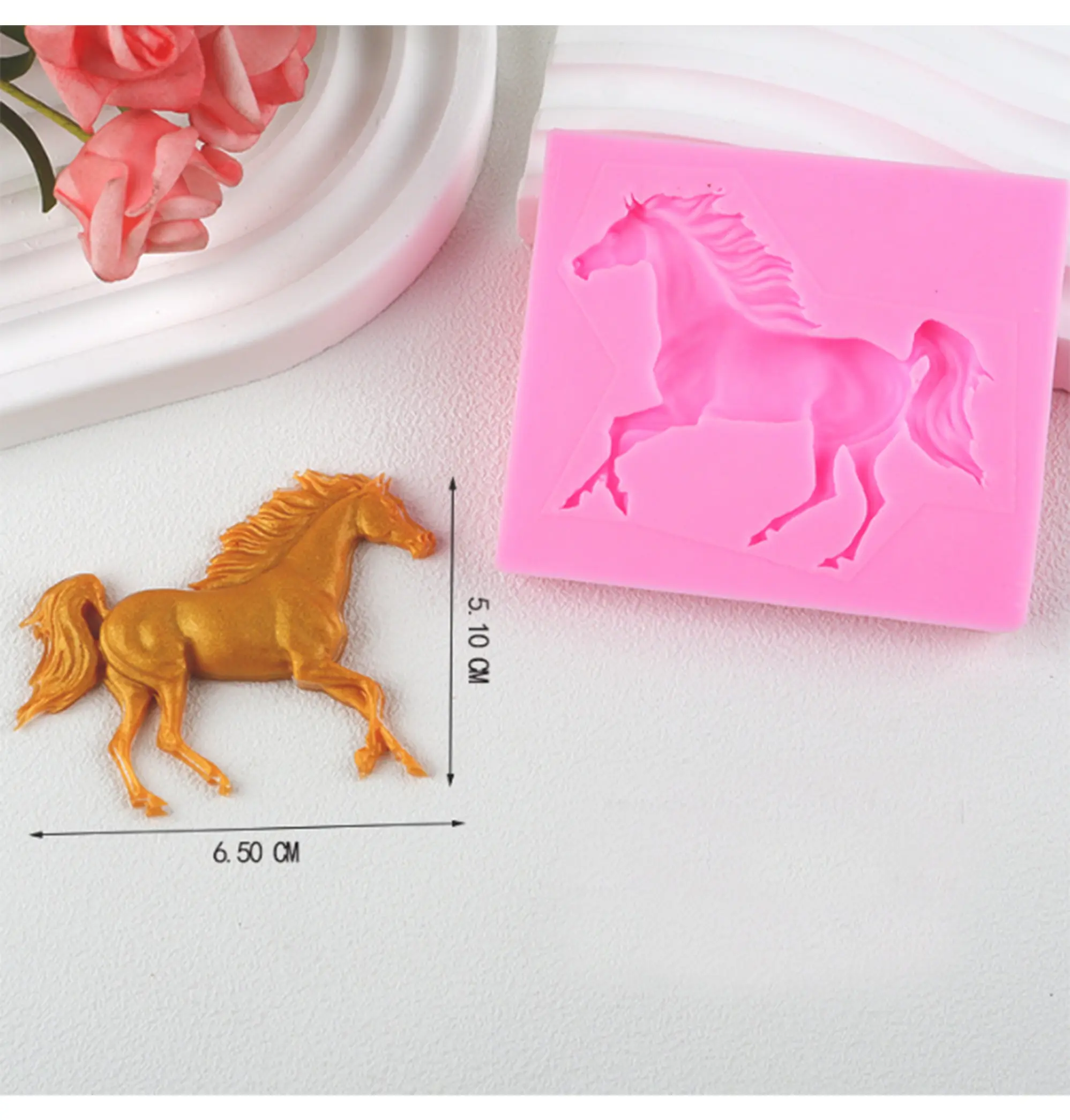 Running Horse Silicone Mould