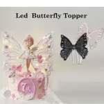 1 pcs Led Butterfly topper