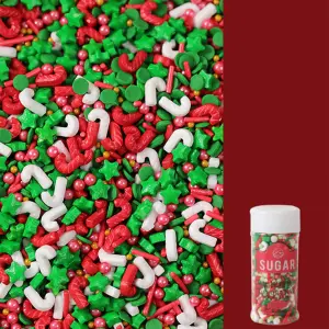 Christmas star candy theme Sprinklers 100gm