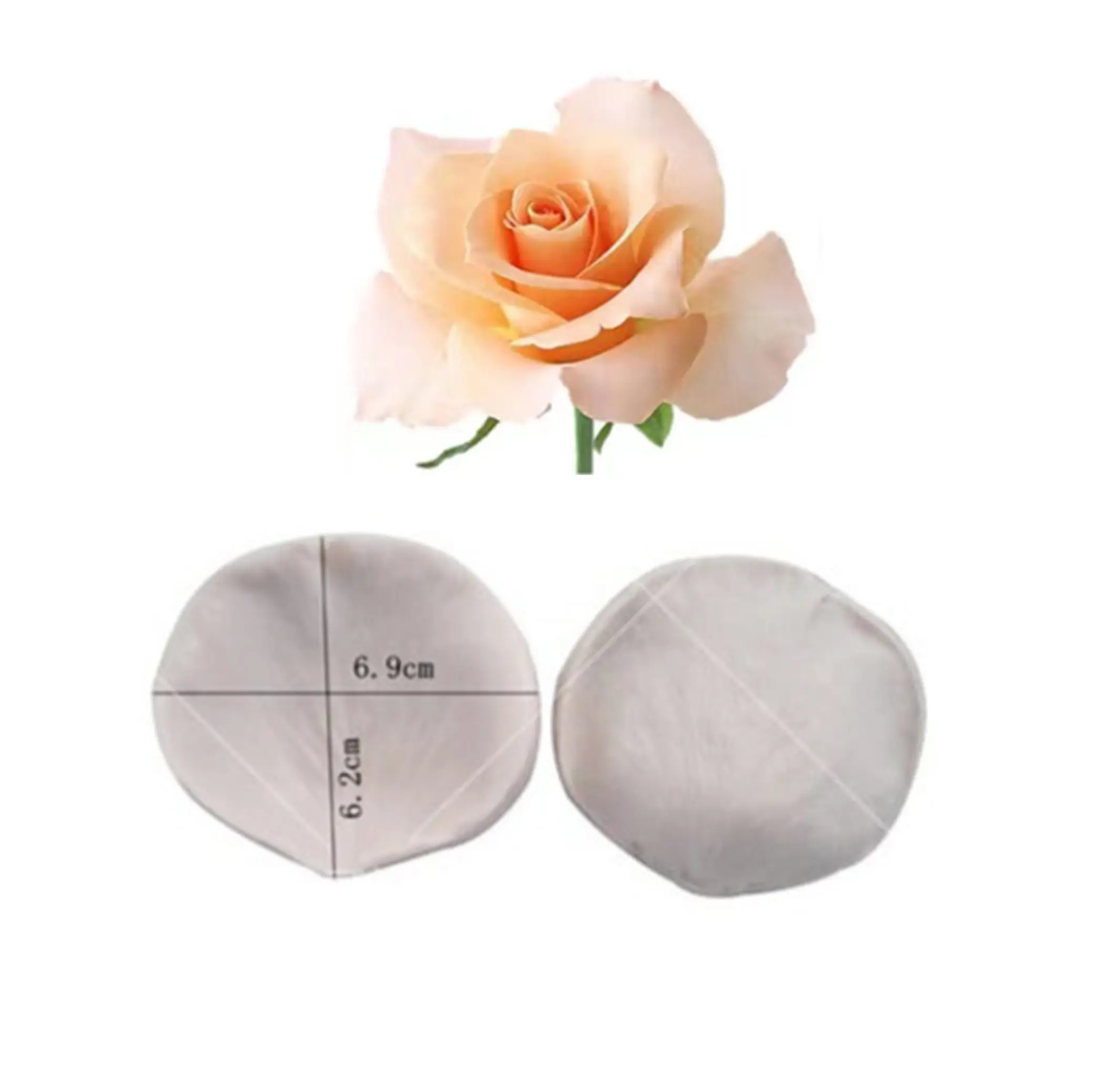 Large Rose Flower Petal style 3