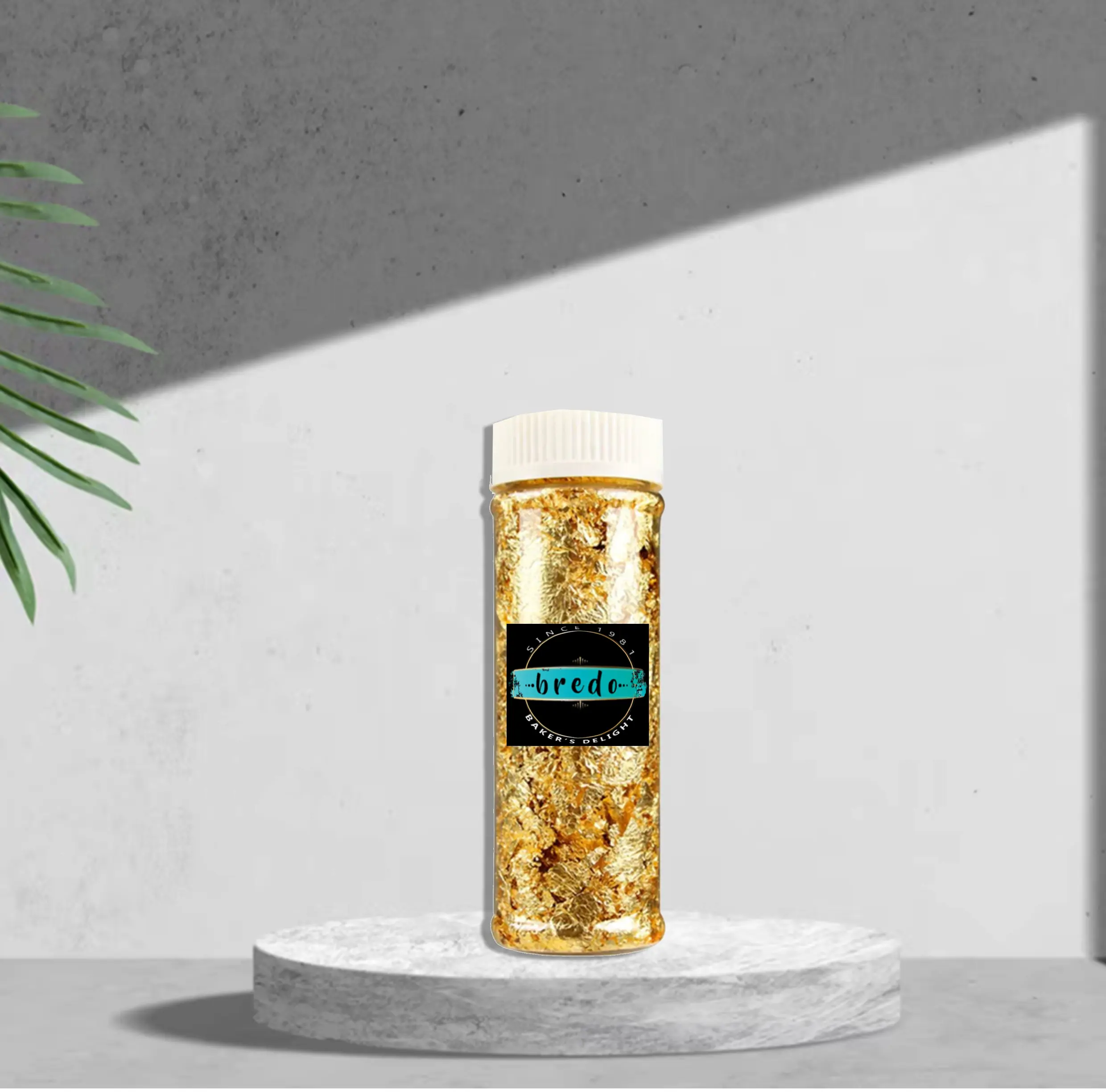 100% Vegan Edible 24K Gold Leaf Flakes-100GM-Cake decorating-Premium Product