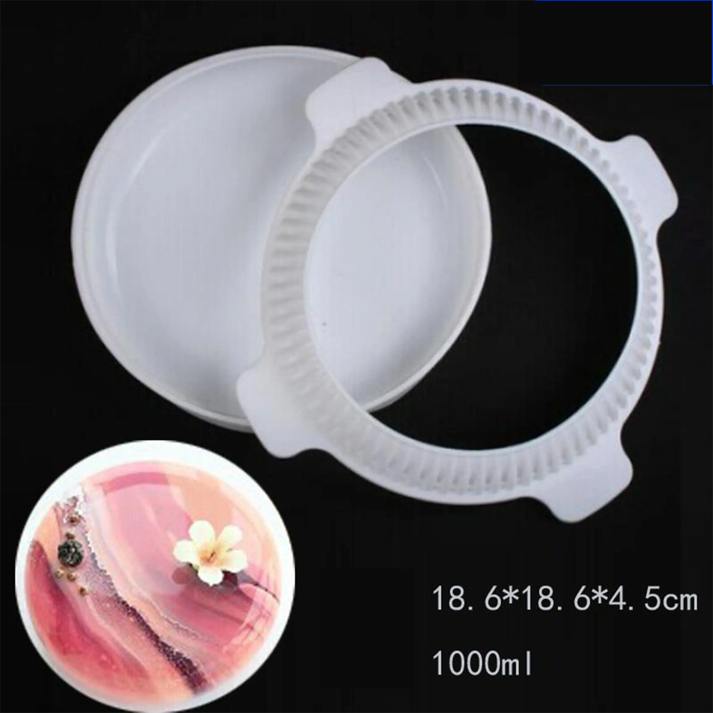 7 inch Eclipse Round Silicone Mousse cake mould entremet mould