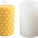 3D Hexagon candle Silicon Mould