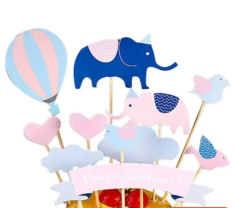 Congratulations Cake/cupcake Topper set