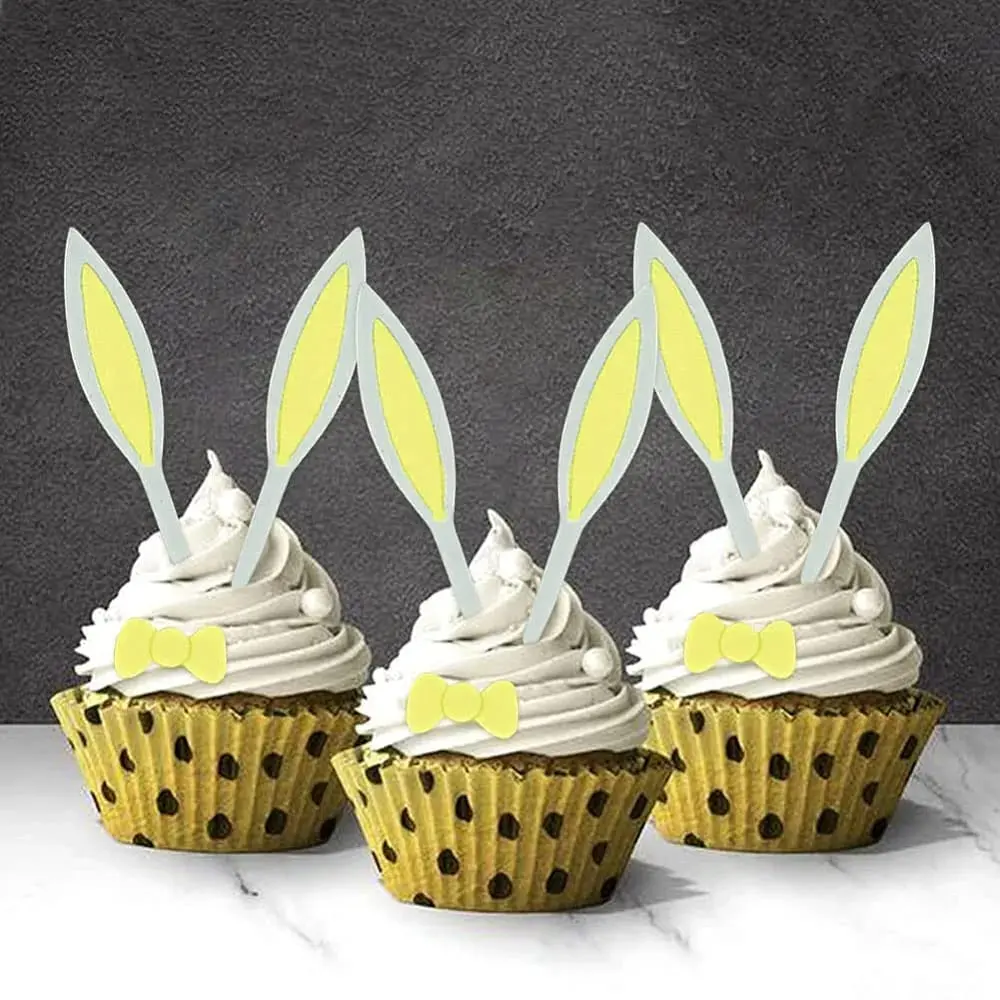Easter Bunny Ear Bow Silicone Rabbit Silicone Fondant Mould