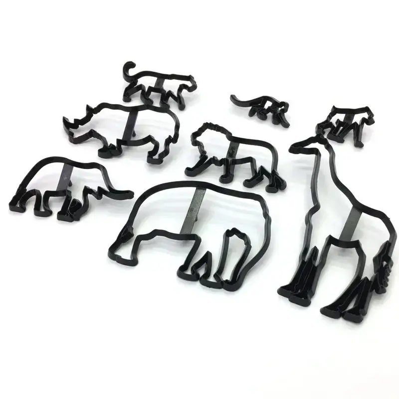 Animal Silhouette Fondant And Cookie Cutter Set