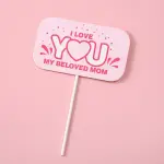 I love you my mom cake topper