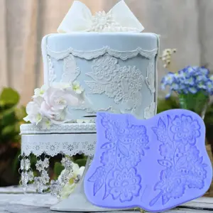 Flower Lace theme silicone mould