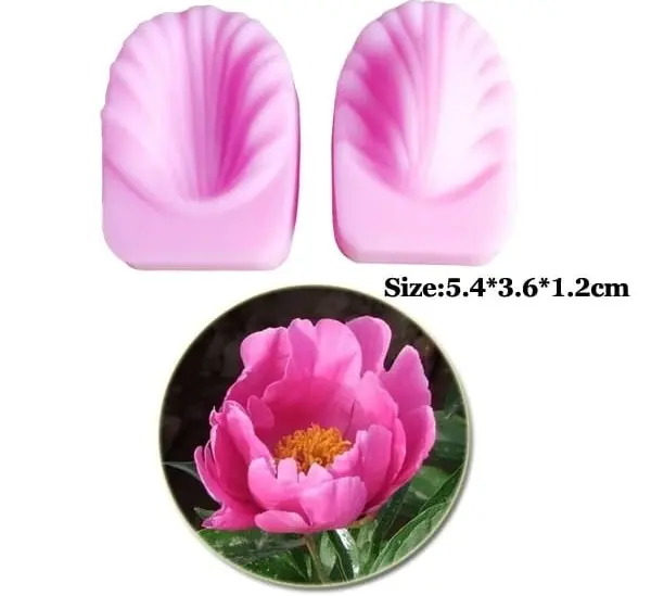 Peony Flower petal veiner small