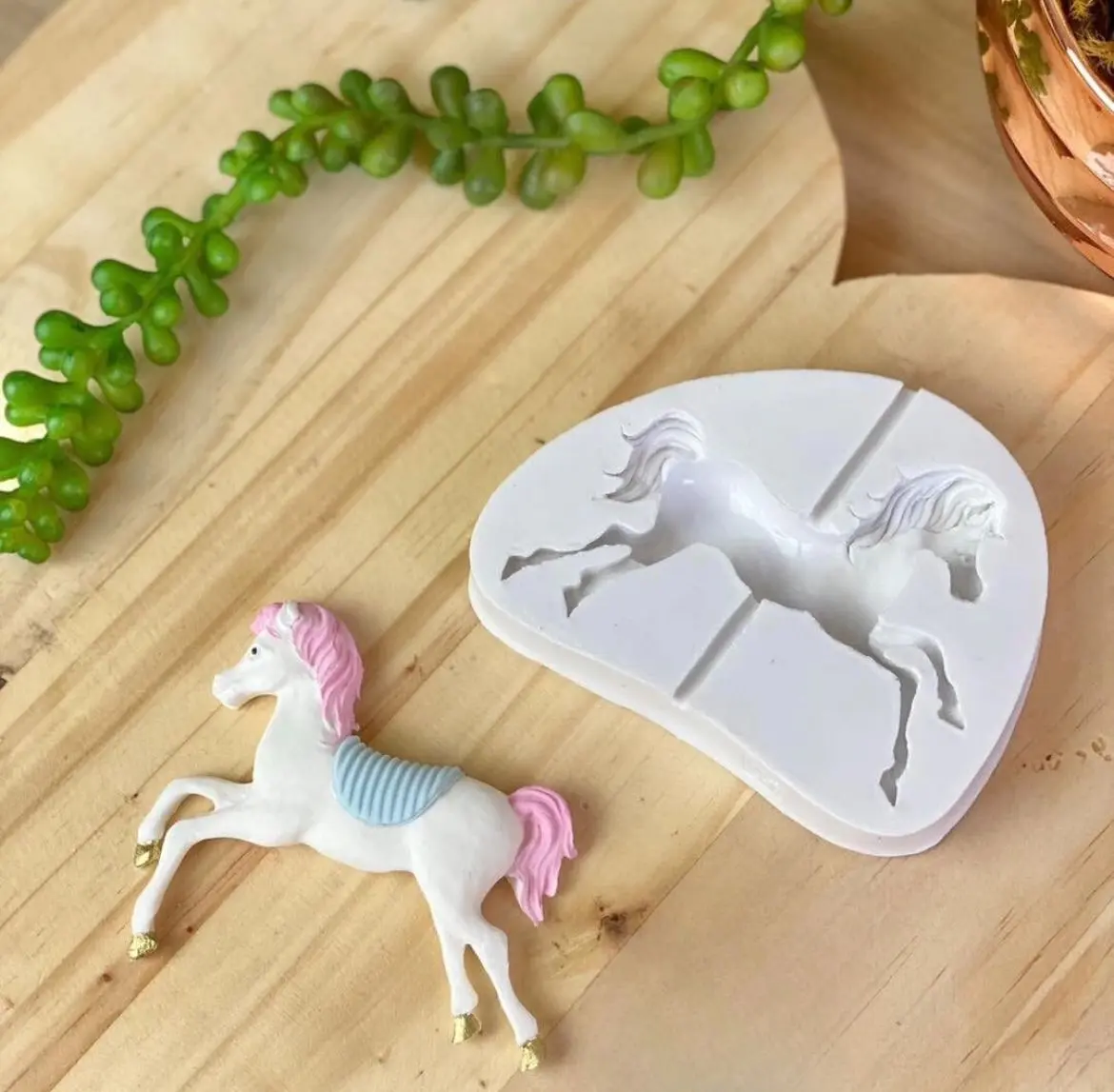 Carousel Horse Shape Silicone mould